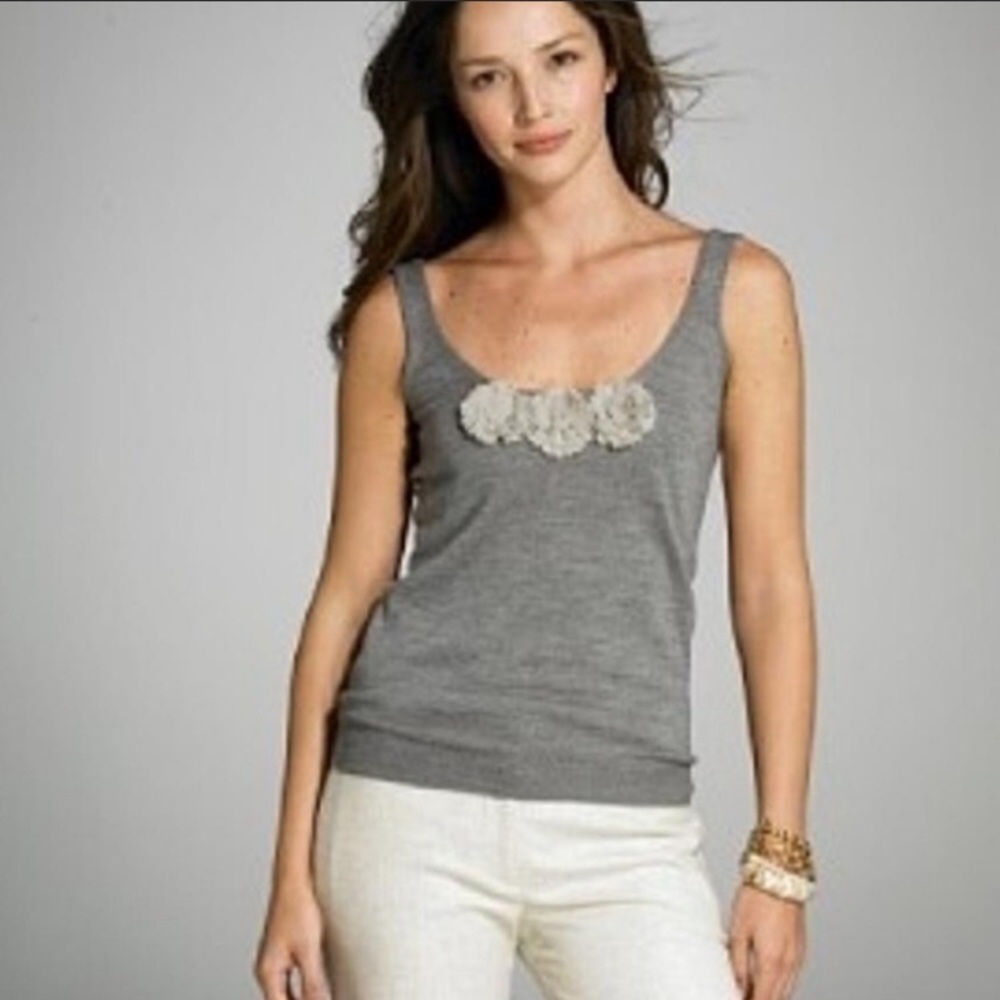 J. Crew wool sweater tank top